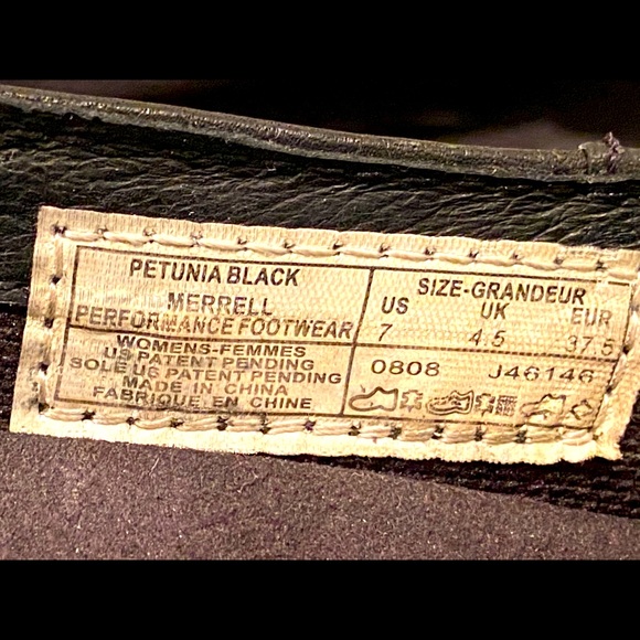 Merrell black wedge Mary Jane pumps - Picture 6 of 6